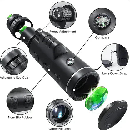 Telescopio Portátil con Visión Nocturna - Lynx Pro