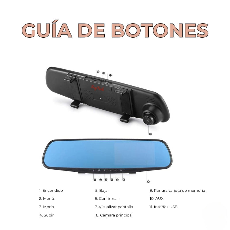Cámara Retrovisor SafeCar PRO™ - 4k UHD